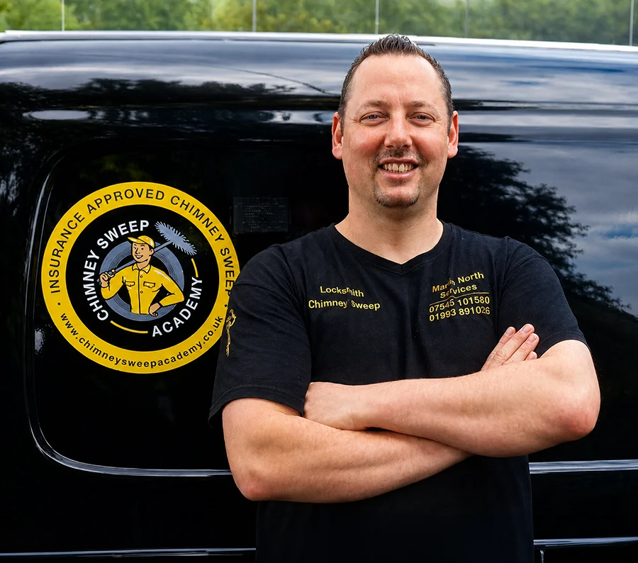 martin north chimney sweep witney, oxford
